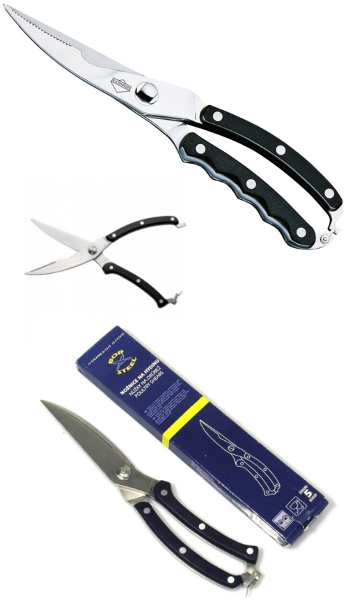 Nůžky na drůbež, celokované 25cm EXTRA